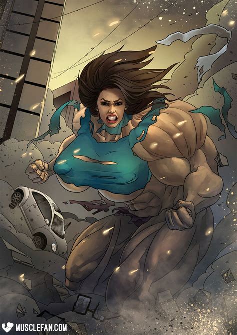 female muscle comics|Comics